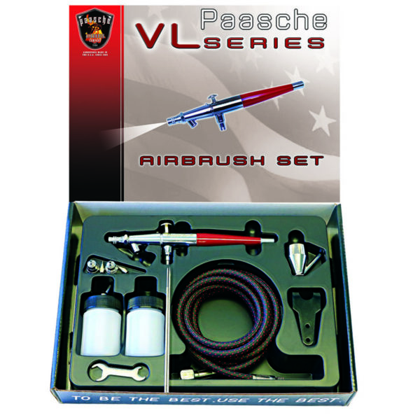 Aerógrafo para principiantes Paasche VL-3AS de Doble Acción